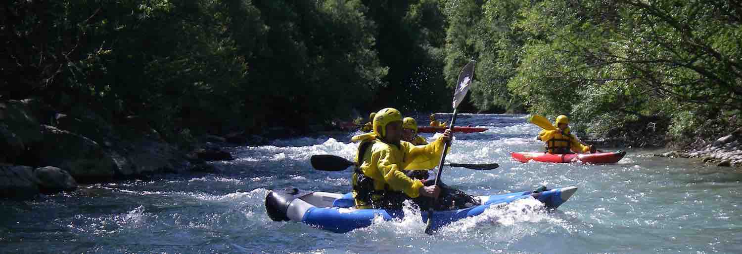 Kayak canyoning verdon