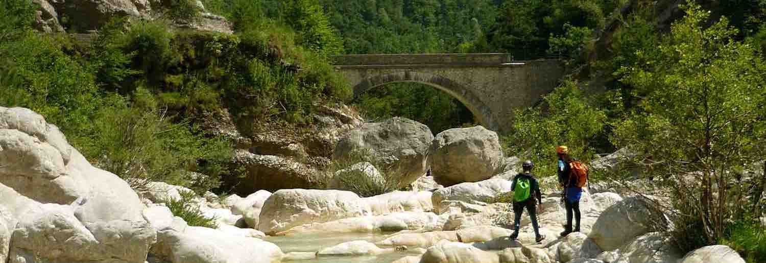 Kayak canyoning verdon